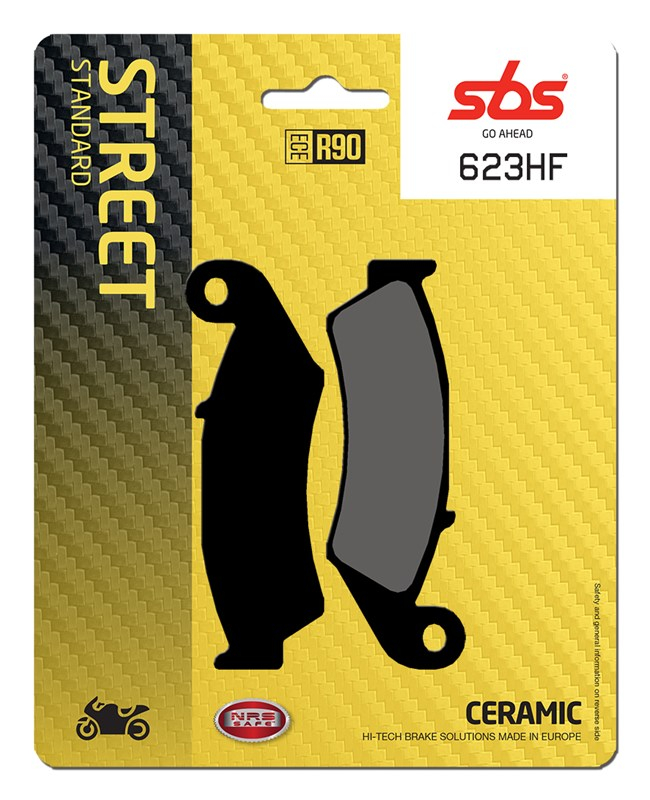 SBS Plăcuțe Frână Ceramică 623HF Moto