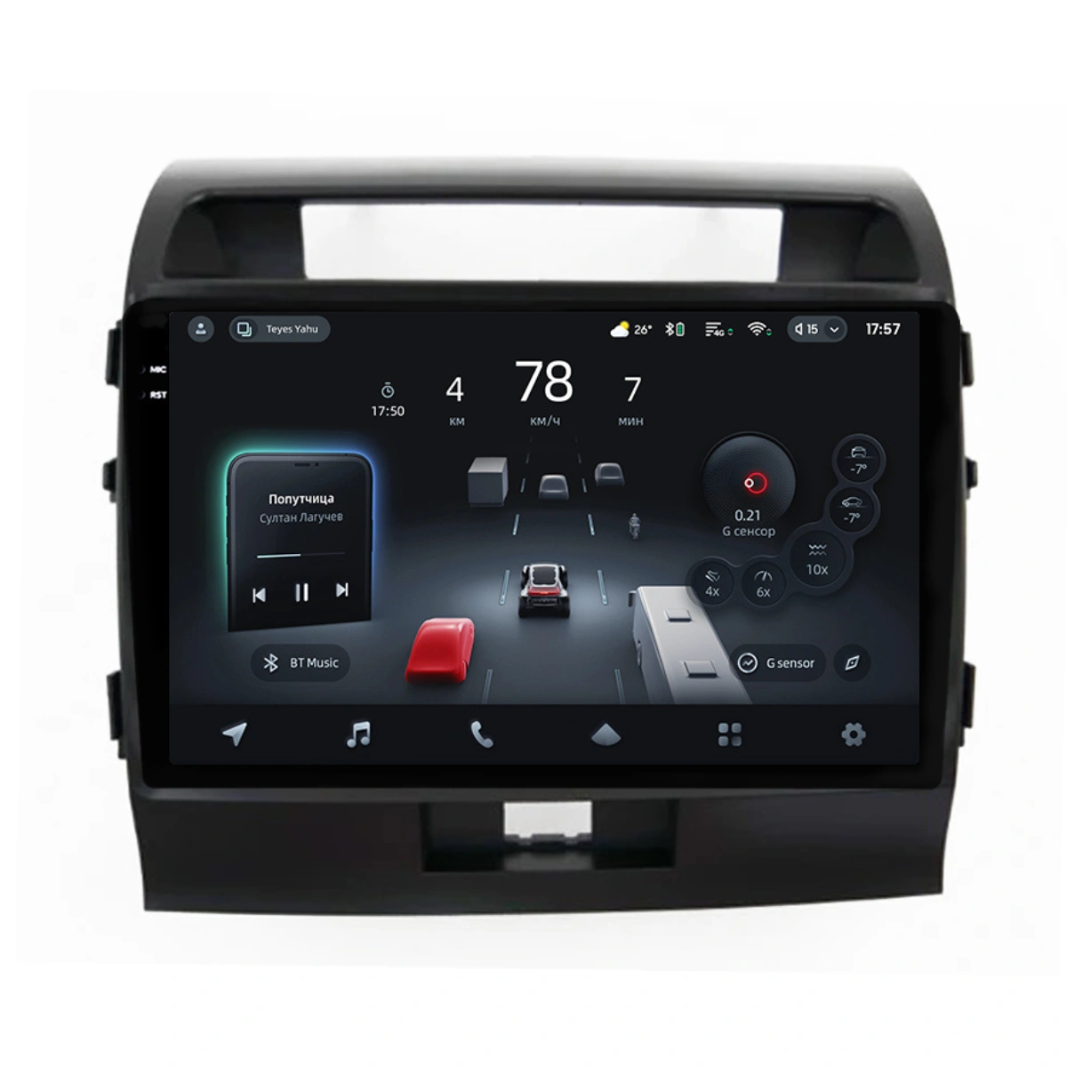 Teyes CC4 PRO Navigatie AI Land Cruiser