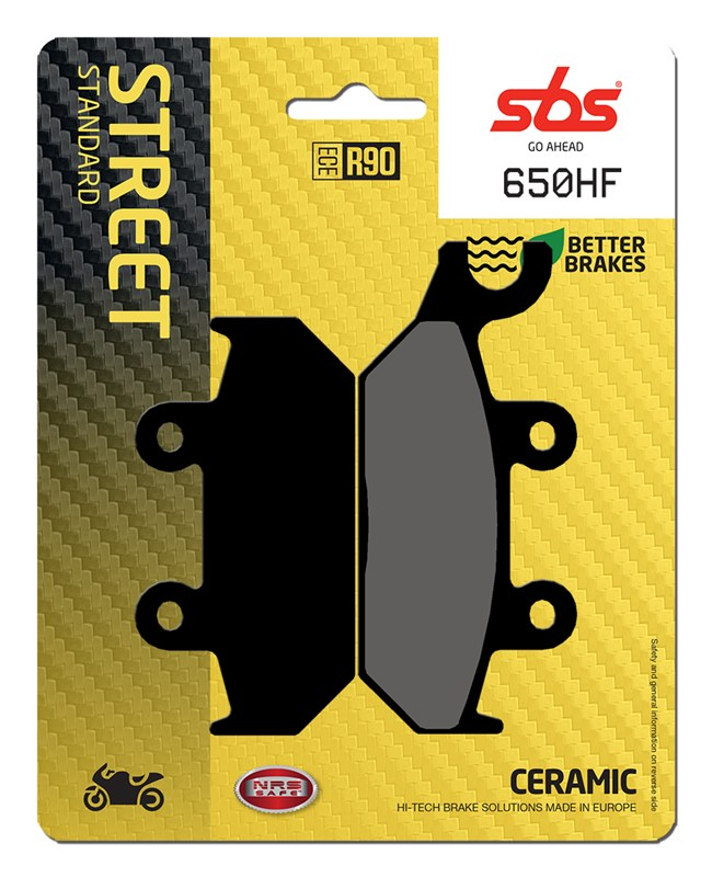 SBS Placute Frana Ceramic 650HF | Performanta Strada