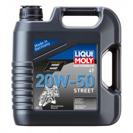 Ulei motor Liqui Moly 4T 20W-50 Street 4L