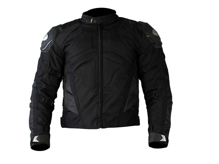 Geaca moto textila scurta PGS Roy 12-13-2550, negru, 2XL