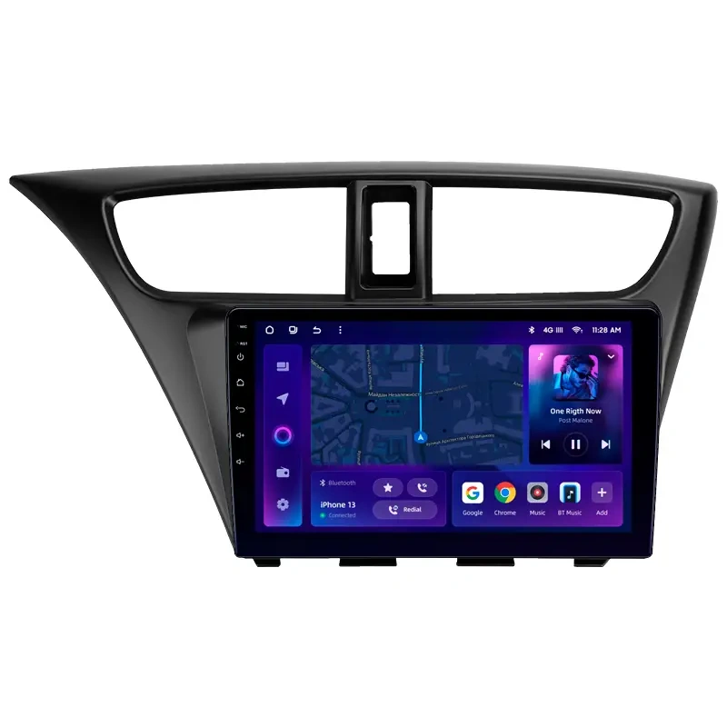 Navigatie MOSS M2 Honda Civic 9" IPS Android 4G DSP - imagine 2