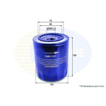 Filtru Ulei COMLINE CMB11321 | Protecție Motor