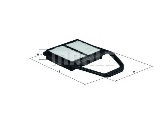Filtru Aer Knecht LX 1562 - Protecție Motor