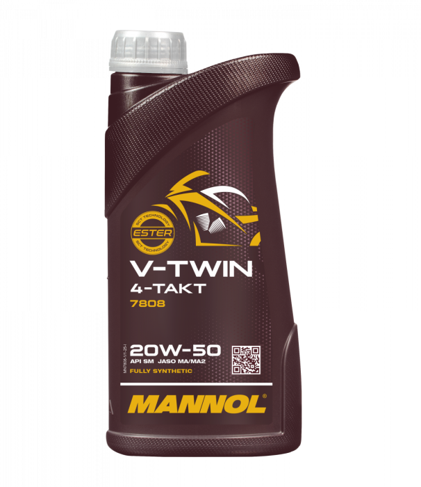 Ulei motociclete Mannol V-Twin 20W50, 1L