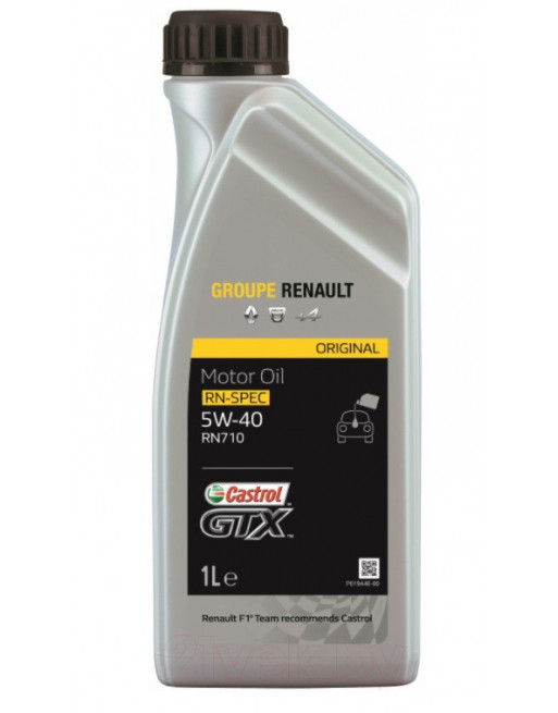 Ulei motor Castrol GTX RN710 5W-40 1L pentru Renault