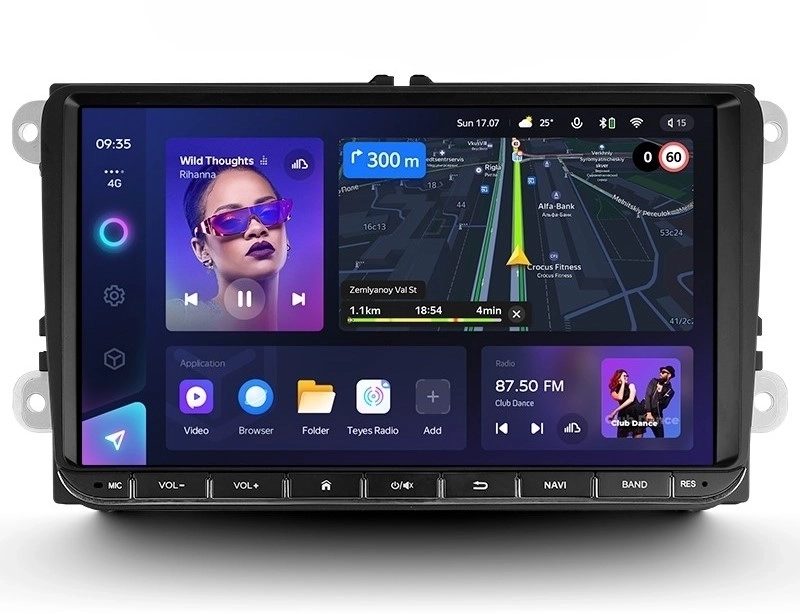 Teyes CC3L Navigatie 9" Android 4G DSP - Performanta Superioara