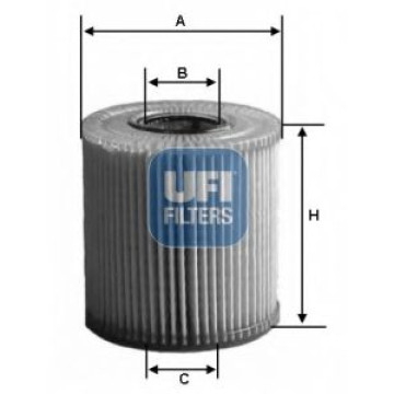 Filtru ulei UFI 25.115.00 calitate germană