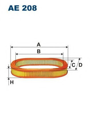 Filtru aer FILT AE208 compatibil Ford