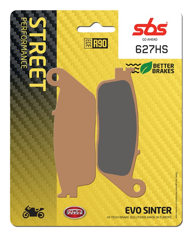 SBS Placute Frana Sinter Street 627HS - Siguranta Maxima