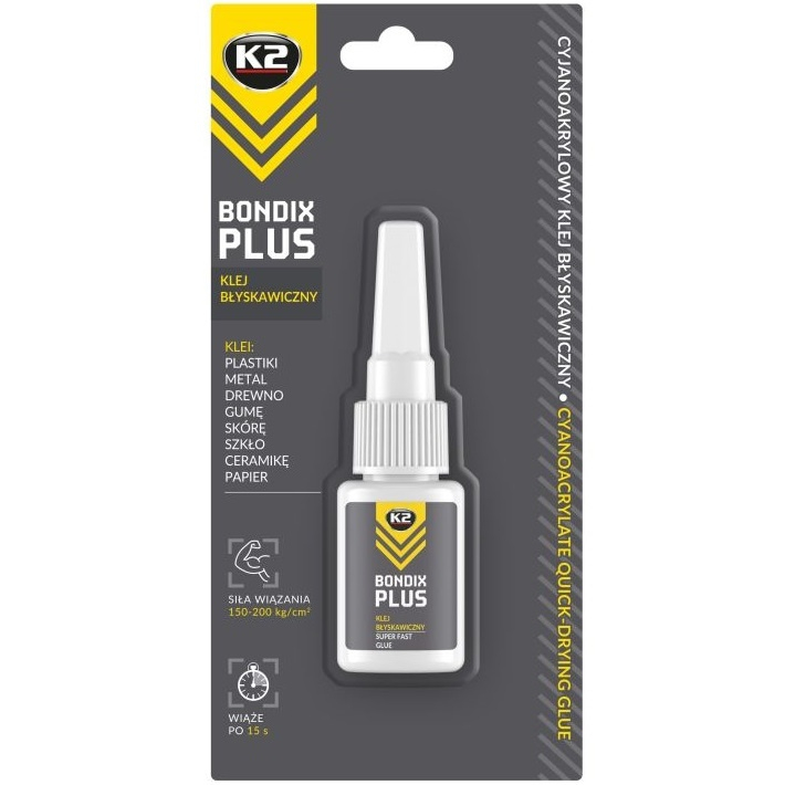 K2 Bondix Plus Adeziv Instant pentru Multi-Material