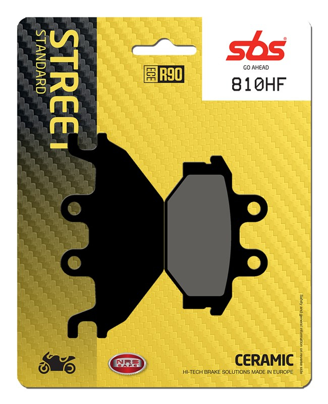 SBS Plăcuțe Frână Ceramică 810HF Street