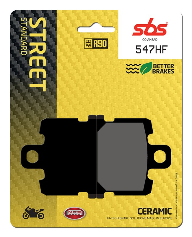 SBS Plăci Frână Ceramic 547HF - Performanță Superioară