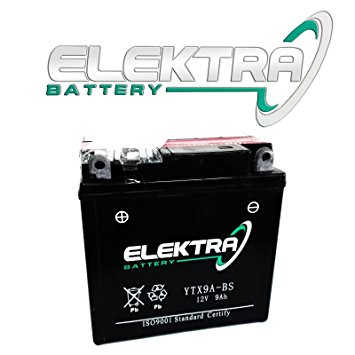 Baterie moto Elektra YTX9A-BS cu electrolit