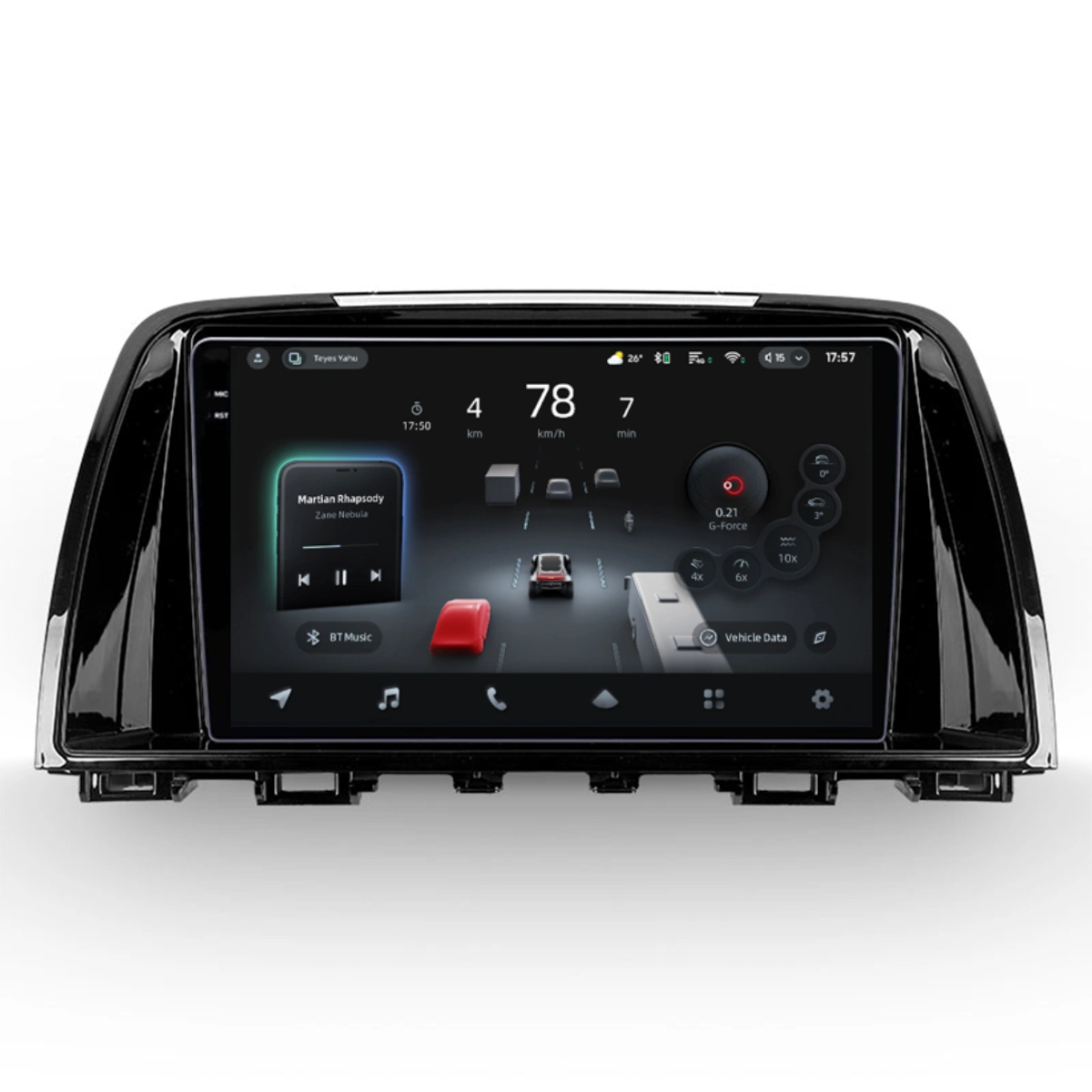 Teyes CC4 PRO Mazda 6 Navigatie AI 5G - imagine 2