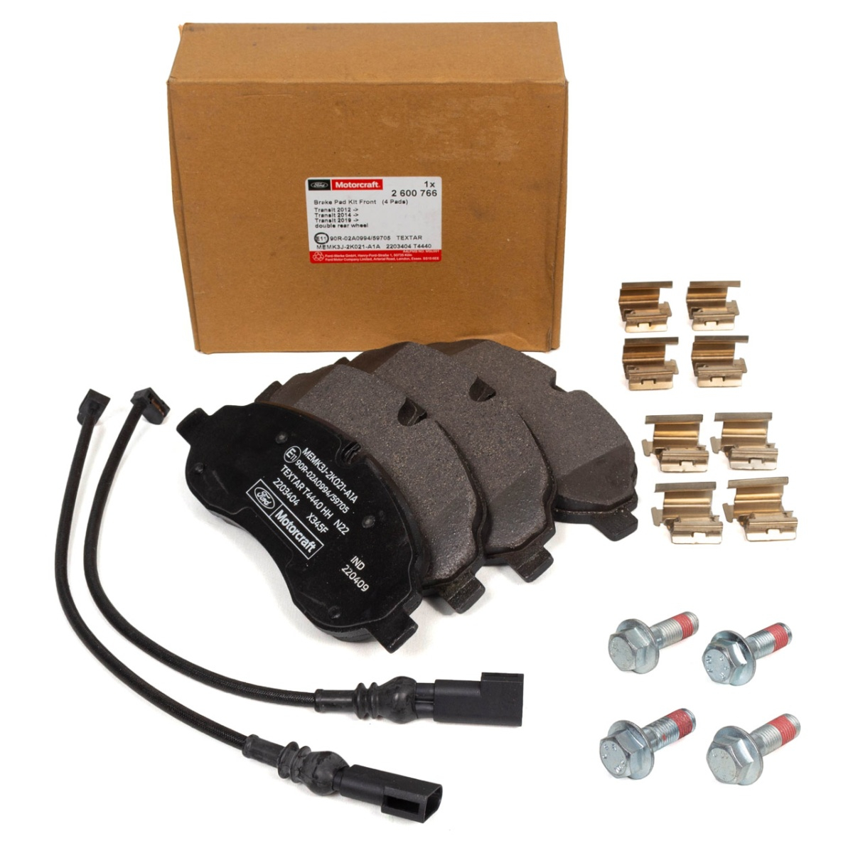 Set Placute Frana Original Ford 2600766