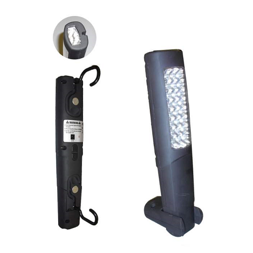 Lampa de lucru portabila JBM 24+6 LEDuri, magnetica, reincarcabila