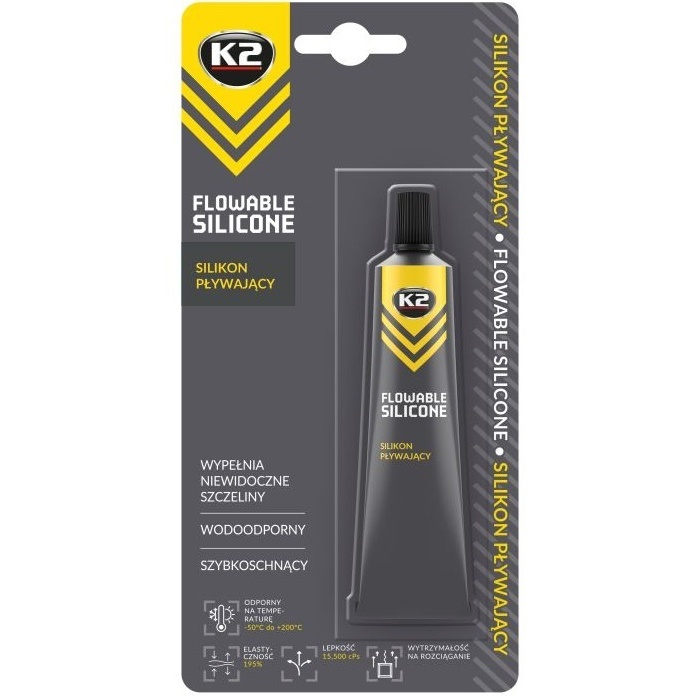 K2 Silicon Fluid - Sigilant Flexibil Rezistent la Apă