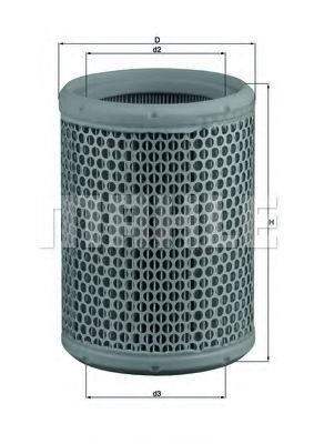 Filtru aer MAHLE LX 130 - Original