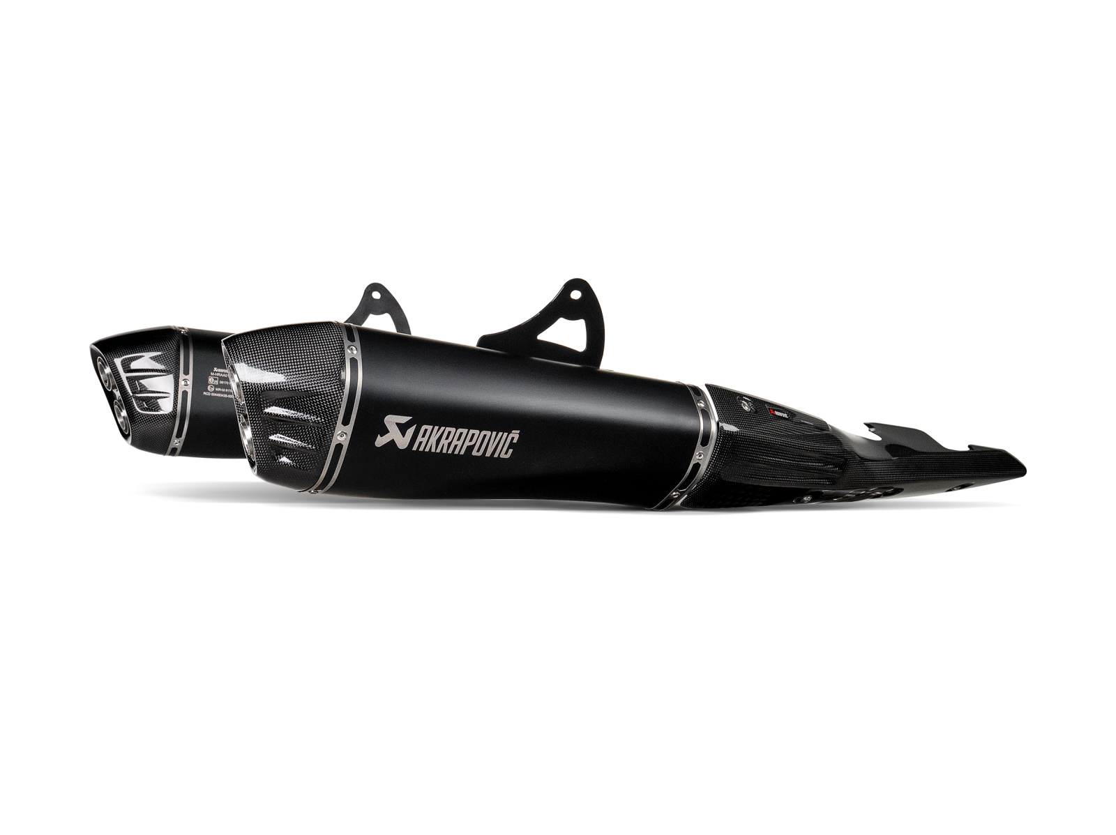 Finala titan negru Akrapovic Black Suzuki Hayabusa 2021-2024