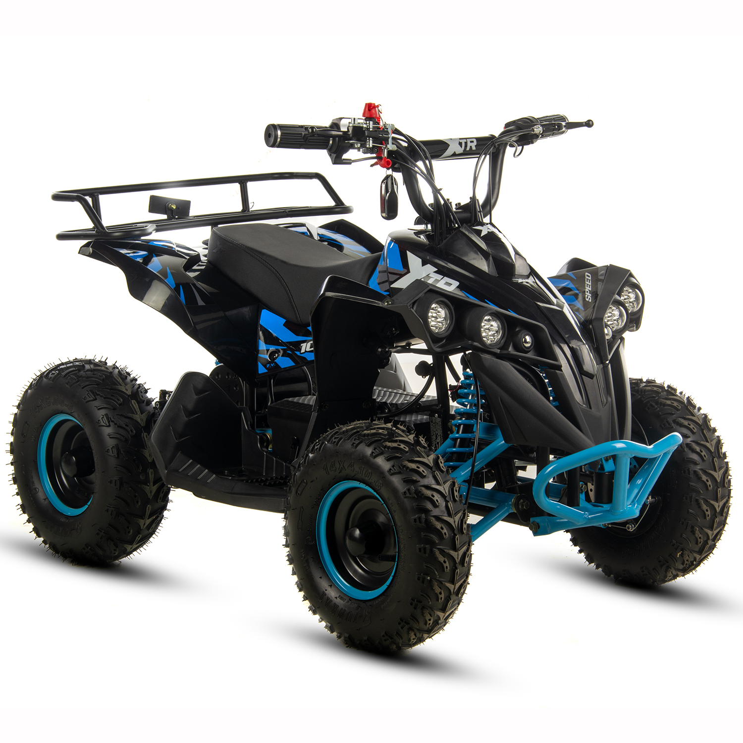 ATV Electric Copii XTR E-M12-6S 1000W 36V Negru-Albastru