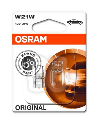 Set Becuri Osram 12V W21W Original