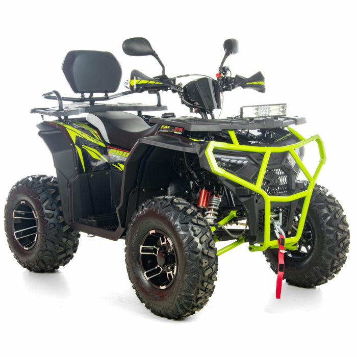 ATV XTR Pro Farmer X1 019, 200cc, 24 CP, negru verde