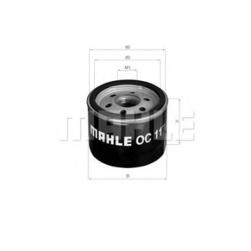 Filtru Ulei MAHLE OC 11 Original - Protecție Motor