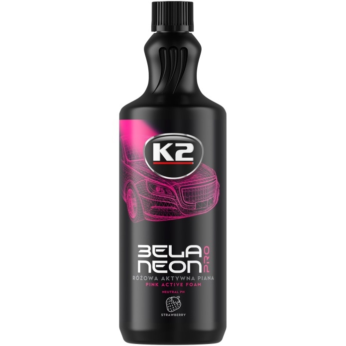K2 Bela Neon Pro - Spumă activă căpșuni 1L