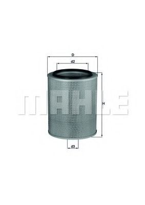 Filtru Aer Mahle LX531 Original
