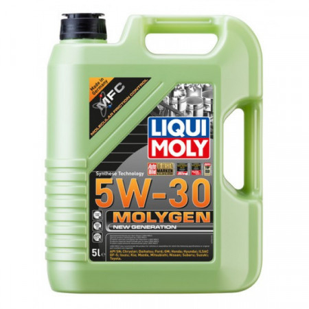 Ulei motor Liqui Moly Molygen 5W-30 5L, economie de combustibil