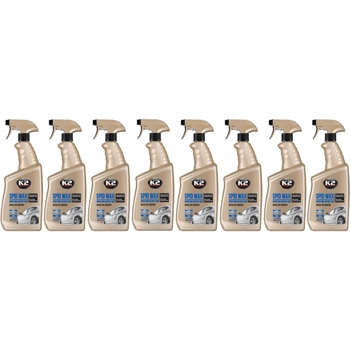K2 Spid Wax Rapid 770ML - Efect Perlă instant