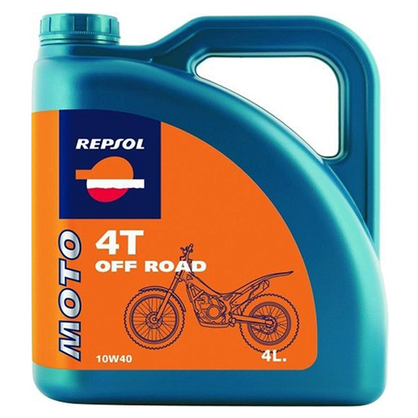 Ulei Repsol Off Road 4T 10W40 - Protecție Max