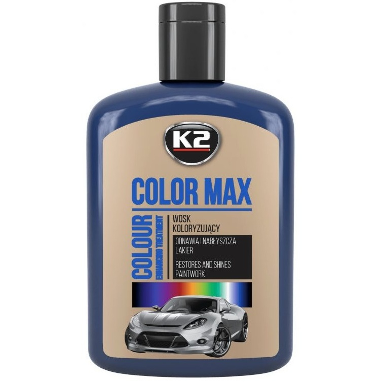 K2 Ceara Color Max Albastru - Strălucire și Protecție