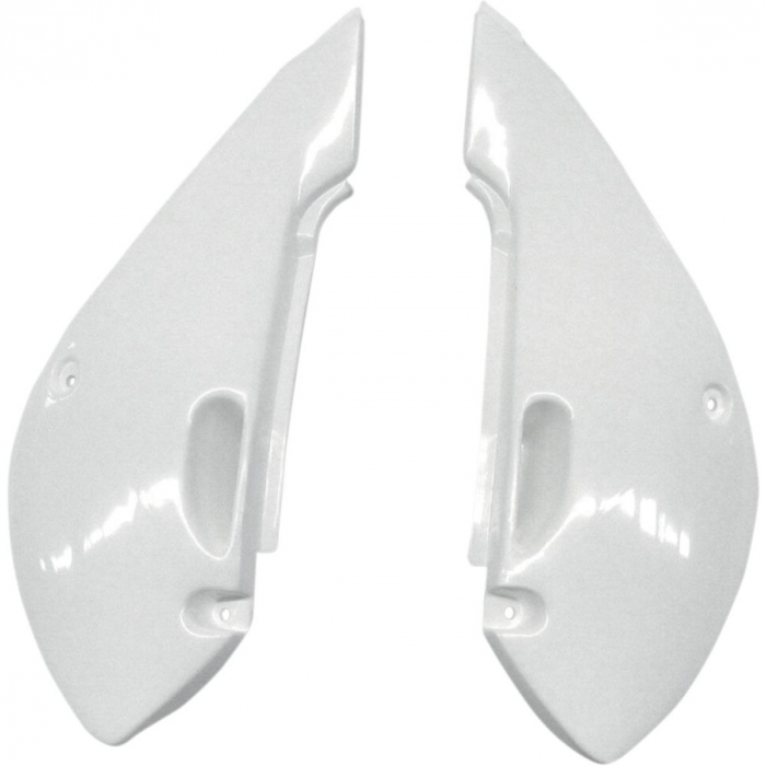 Laterale spate UFO Kawasaki KX65 KLX110 alb