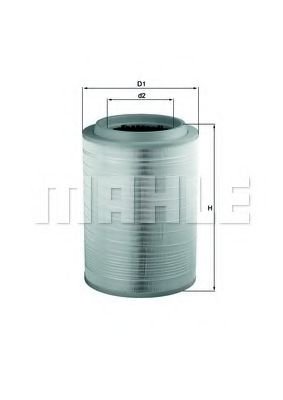 Filtru aer MAHLE LX 2082 Original IVECO
