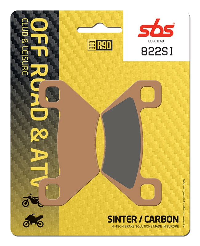 Plăcuțe Frână SBS 822SI Offroad ATV Sinter Carbon