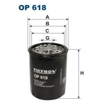 Filtru ulei FILTRON OP618 | Calitate superioară