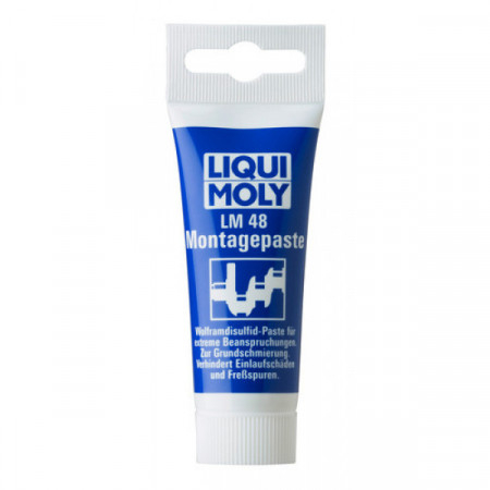 Pasta Liqui Moly LM 48 de montaj 50g, -35..+450°C