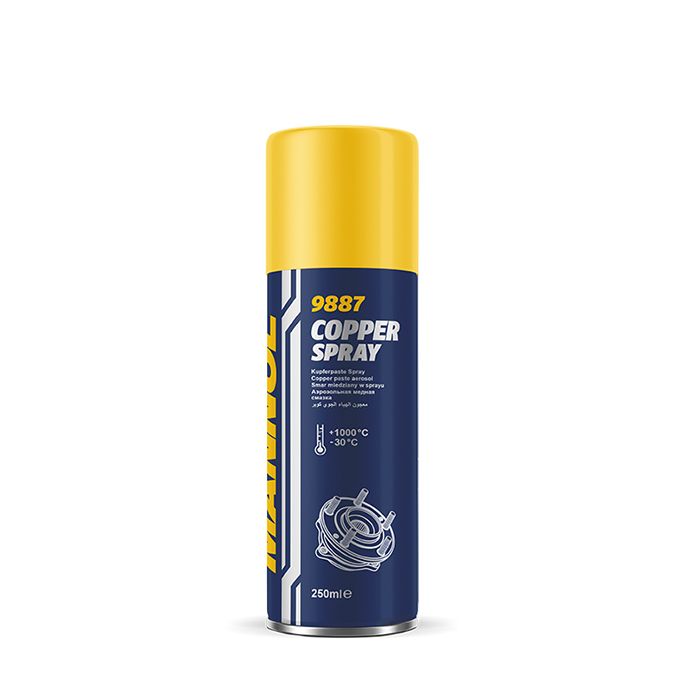 Mannol Spray Cupru pentru Temperaturi Ridicate 250ml
