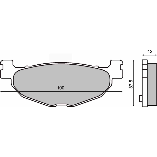 Placute Frana Sinter RMS Yamaha T-Max Spate