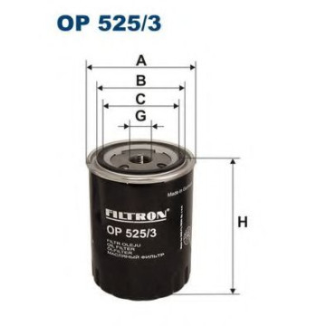 Filtru ulei Filtron OP525 3 compatibil motoare 1.9D