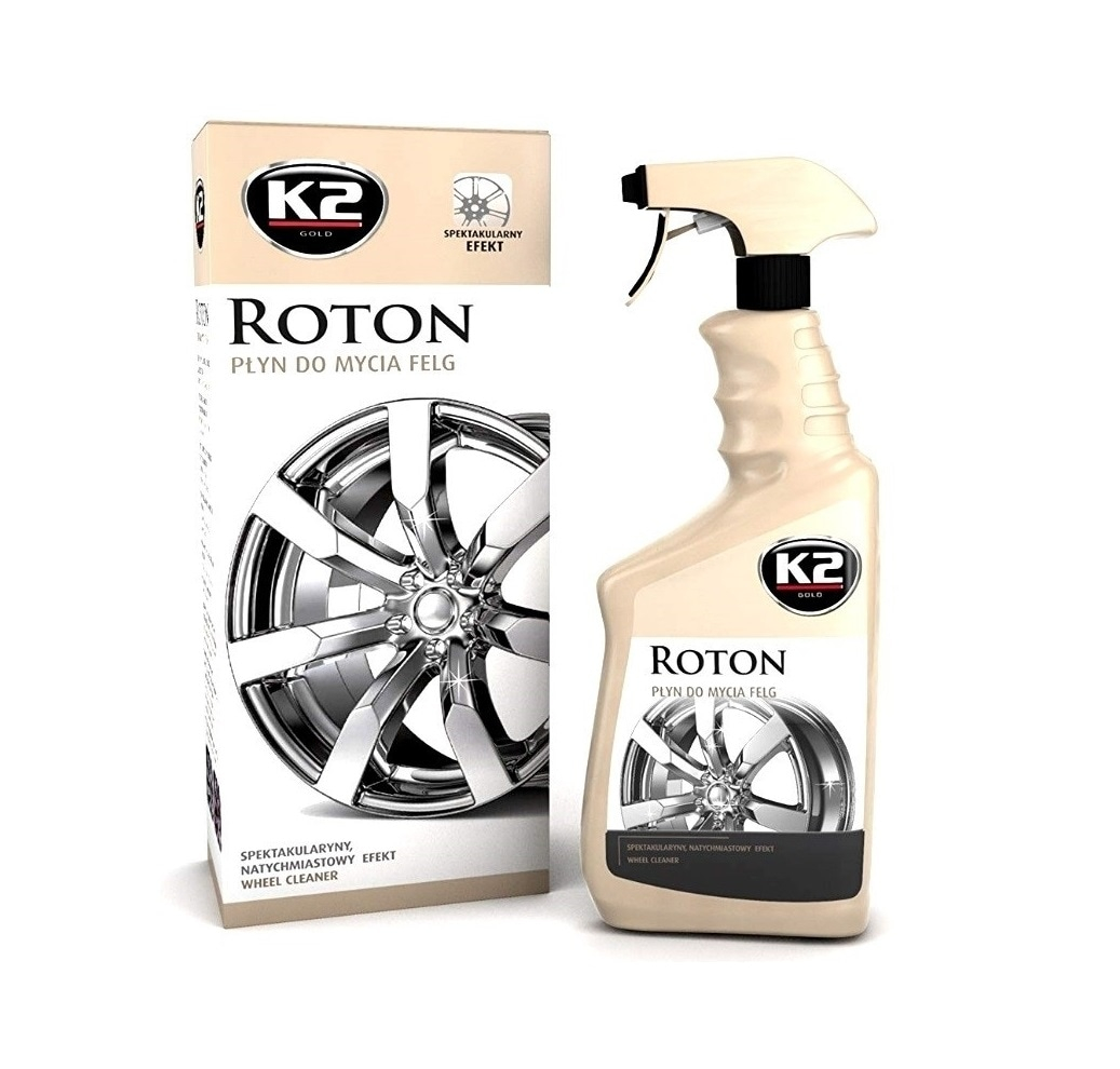 K2 Roton Curățător Jante cu Efect Roșu 700ML - imagine 2