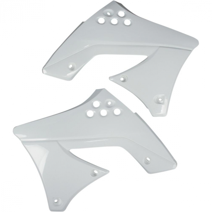 Laterale Ufo KX 250 09-12 Alb | Protecție Radiator