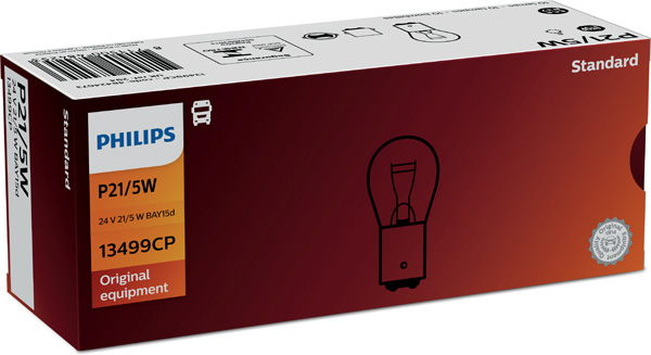Set Becuri Camion 24V Philips P21/5W