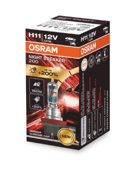 Bec Osram Night Breaker +200% H11 12V