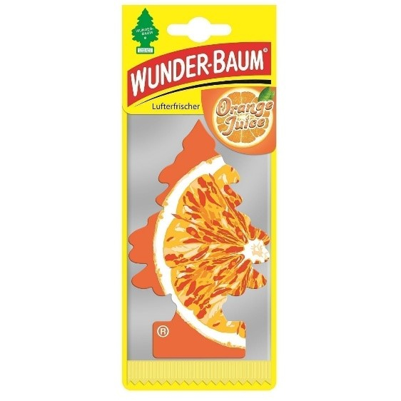 Odorizant auto Wunder-Baum Orange Juice, aromă citrică