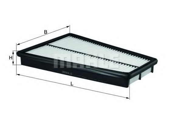 MAHLE LX 1022 - Filtrează Aerul Eficient