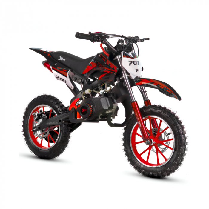 Mini Cross XTR 701 50cc - Negru/Rosu