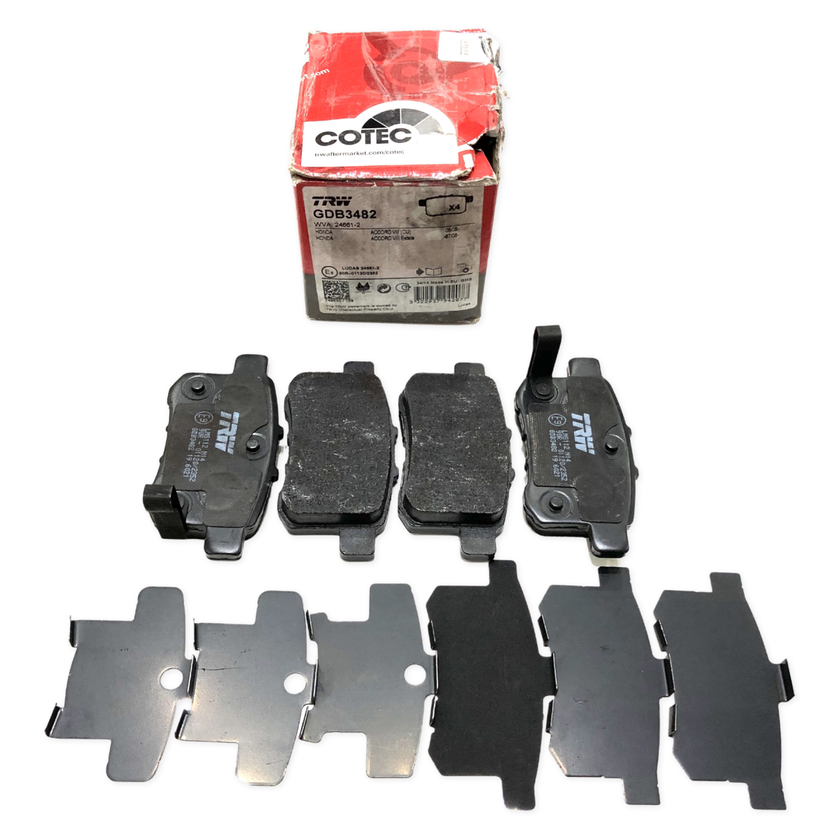 Set Placute Frana TRW Citroen C4 | Siguranță Premium